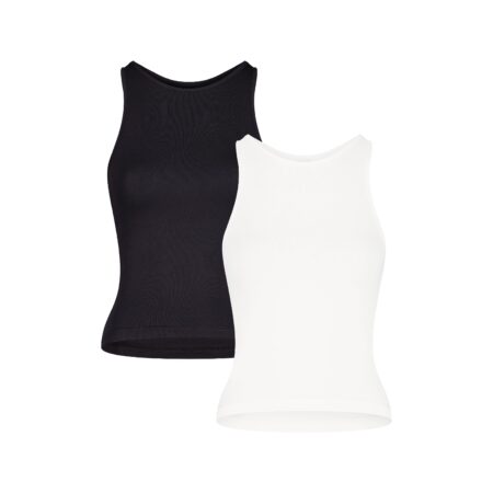 Jovito 2-Pack Women’s Fitted Tank Tops – Everyday Comfort