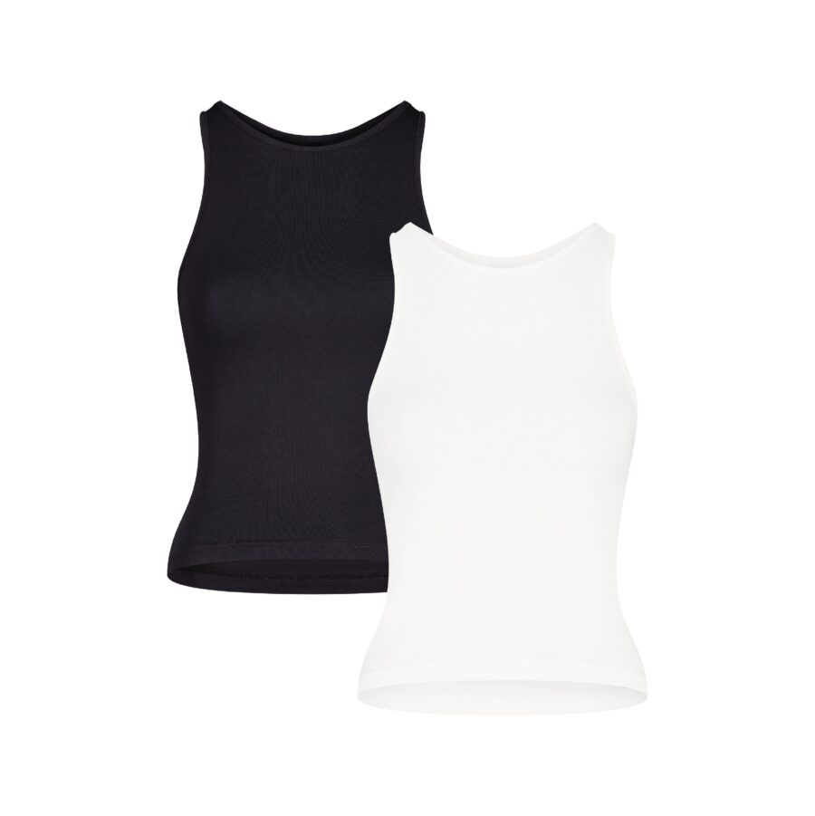 Jovito 2-Pack Women’s Fitted Tank Tops – Everyday Comfort
